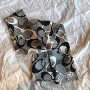 Coach Accessories - Coach Silk Signature Scarf Coach Accessories - Coach Silk Signature Scarf